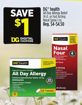 DG® health All Day Allergy Relief