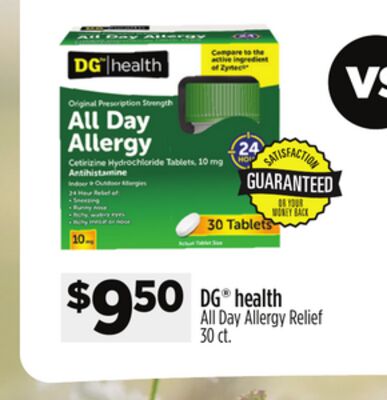 DG® health All Day Allergy Relief