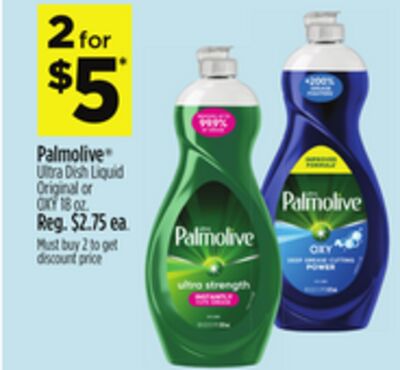 Palmolive® Ultra Dish Liquid Original or OXY