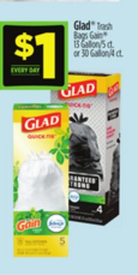 Glad® Trash Bags Gain®