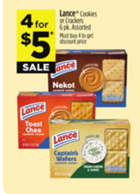 Lance® Cookies or Crackers