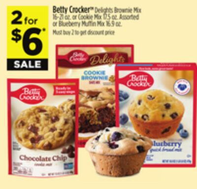 Betty Crocker Delights Brownie Mix