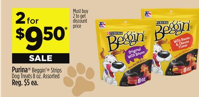 Purina® Beggin® Strips Dog Treats