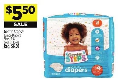 Gentle Steps® Jumbo Diapers