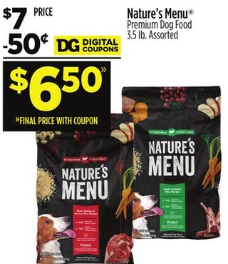 Nature's Menu® Premium Dog Food