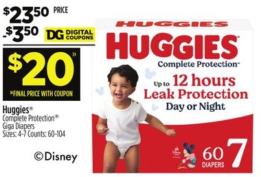 Huggies® Complete Protection® Giga Diapers