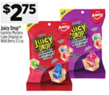 Juicy Drop™ Gummy Mystery Cube Original or Wild Berry