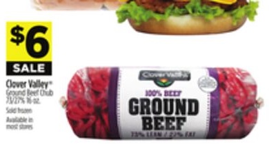 Clover Valley® Ground Beef Chub