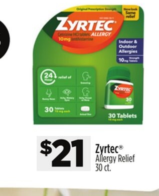 Zyrtec® Allergy Relief