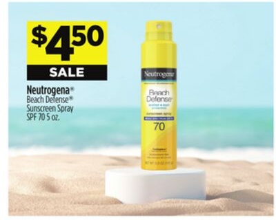 Neutrogena® Beach Defense® Sunscreen Spray