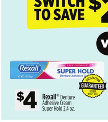 Rexall® Denture Adhesive Cream