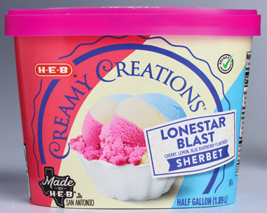 H-E-B Creamy Creations® Ice Cream or Sherbet