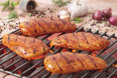 Hill Country Fare Boneless Skinsless Split Chicken Breast with Rib Meat