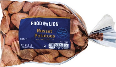 Food Lion Russet Potatoes