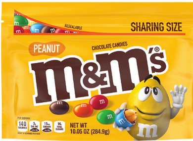 M&M's Sharing Size