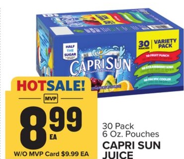 CAPRI SUN JUICE