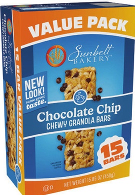 Sunbelt Bakery Chewy Granola Bars
