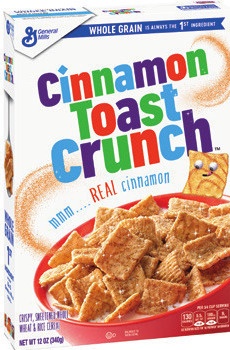 General Mills Toast Crunch Cereal