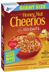 General Mills Cinnamon Toast Crunch or Honey Nut Cheerios