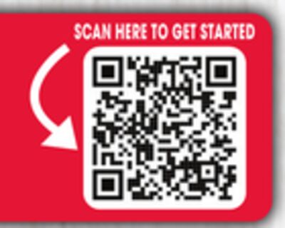 SCAN HERE TO GET STARTED