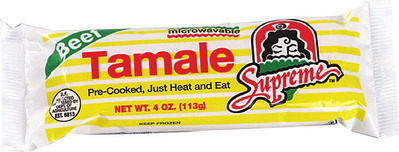 Supreme Tamale or Tina's Burritos 4 oz., Yoplait Yogurt 4-6 oz., JJ's Pies 4 oz.