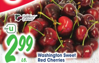 Washington Sweet Red Cherries