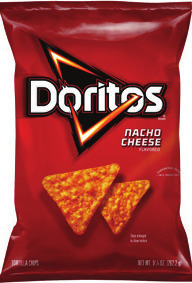 Doritos, Ruffles, Miss Vickie's or NKD 8-9.25 oz. Bags or Lay's or Tostitos Cream or Cheese Dips 15 oz. Jars