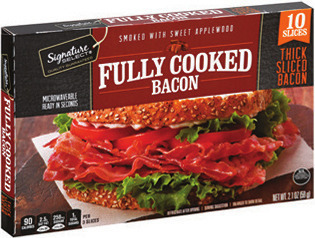 Signature Select Fully Cooked Bacon
