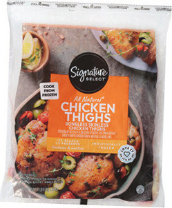 Signature Select Boneless Chicken Thighs