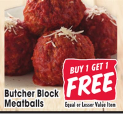 Butcher Block Meatballs
