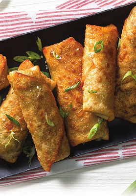 Chicken or Vegetable Egg Rolls