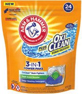 Arm & Hammer Laundry Detergent 45.5-50 oz. Liquid, 24 ct. Paks or Scent Boosters 24 oz.