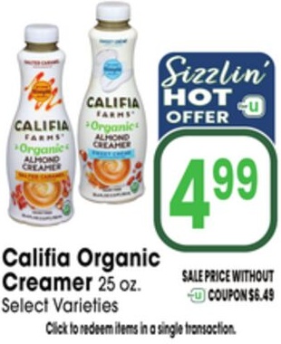 Califia Organic Creamer