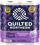 Quilted Northern Bath Tissue or Sparkle Paper Towels