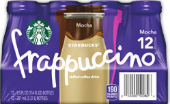 Starbucks Frappuccino 12 pk., 9.5 oz., Alani or Celsius 12 pk., 12 oz.
