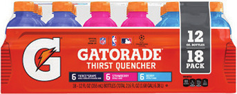 Gatorade 18 pk., 12 oz., Propel 18 pk., 16.9 oz. or Alani 6 pk., 12 oz.