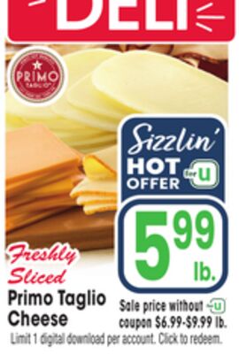 Primo Taglio Cheese