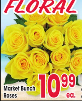 Market Bunch Roses