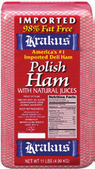 Krakus Ham or Land O Lakes American Cheese