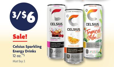 Celsius Sparkling Energy Drinks