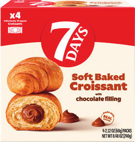 7 Days Soft Baked Filled Croissants