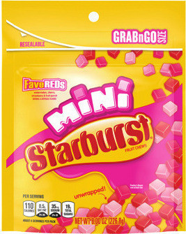 Skittles or Starburst Grab n Go Bags