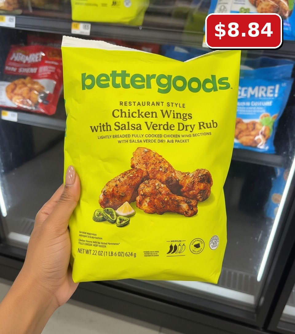 bettergoods RESTAURANT STYLE Chicken Wings With Salsa Verde Dry Rub