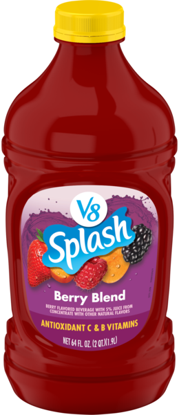 V8 Splash Berry Blend Juice Beverage