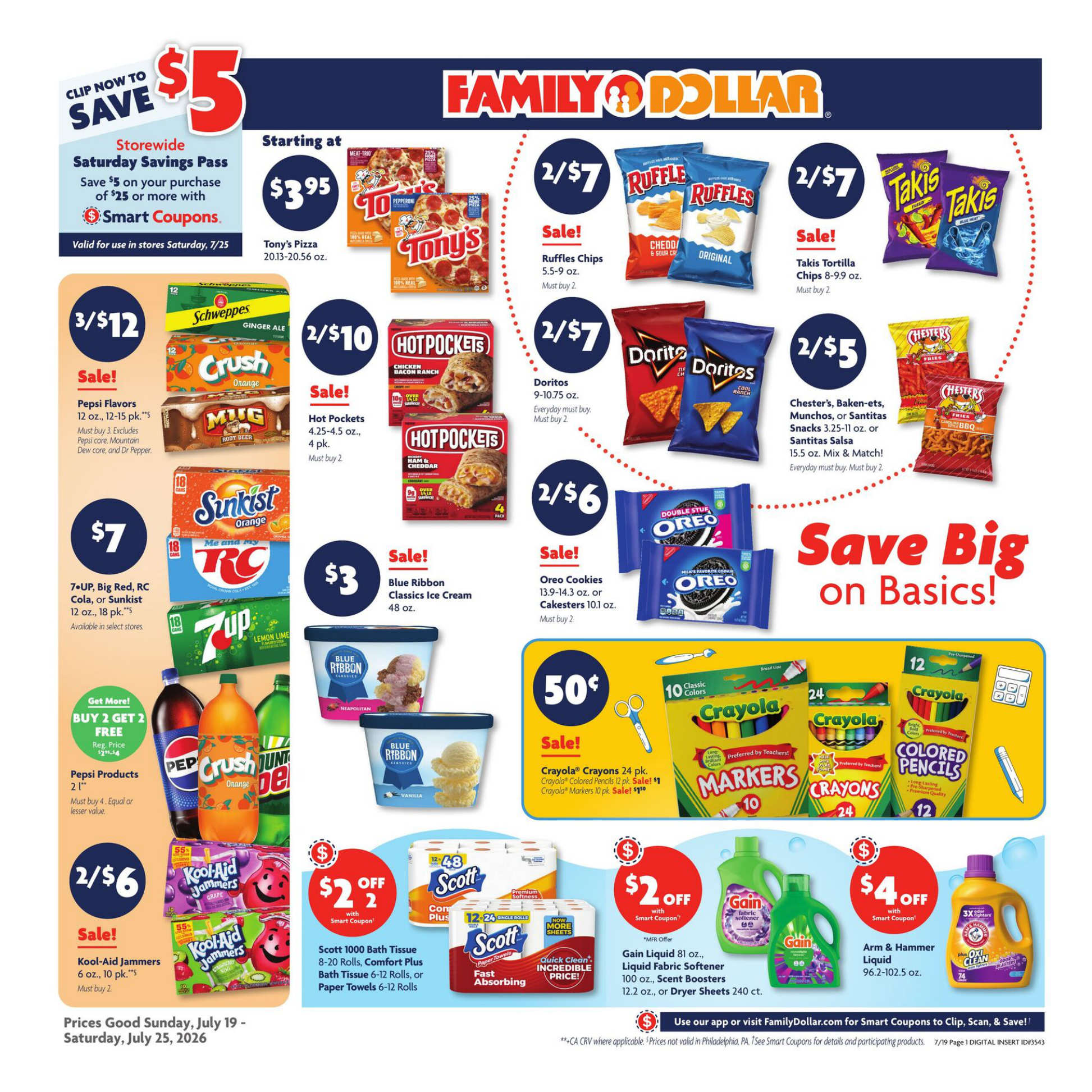 Family Dollar Weekly Ad Page 1