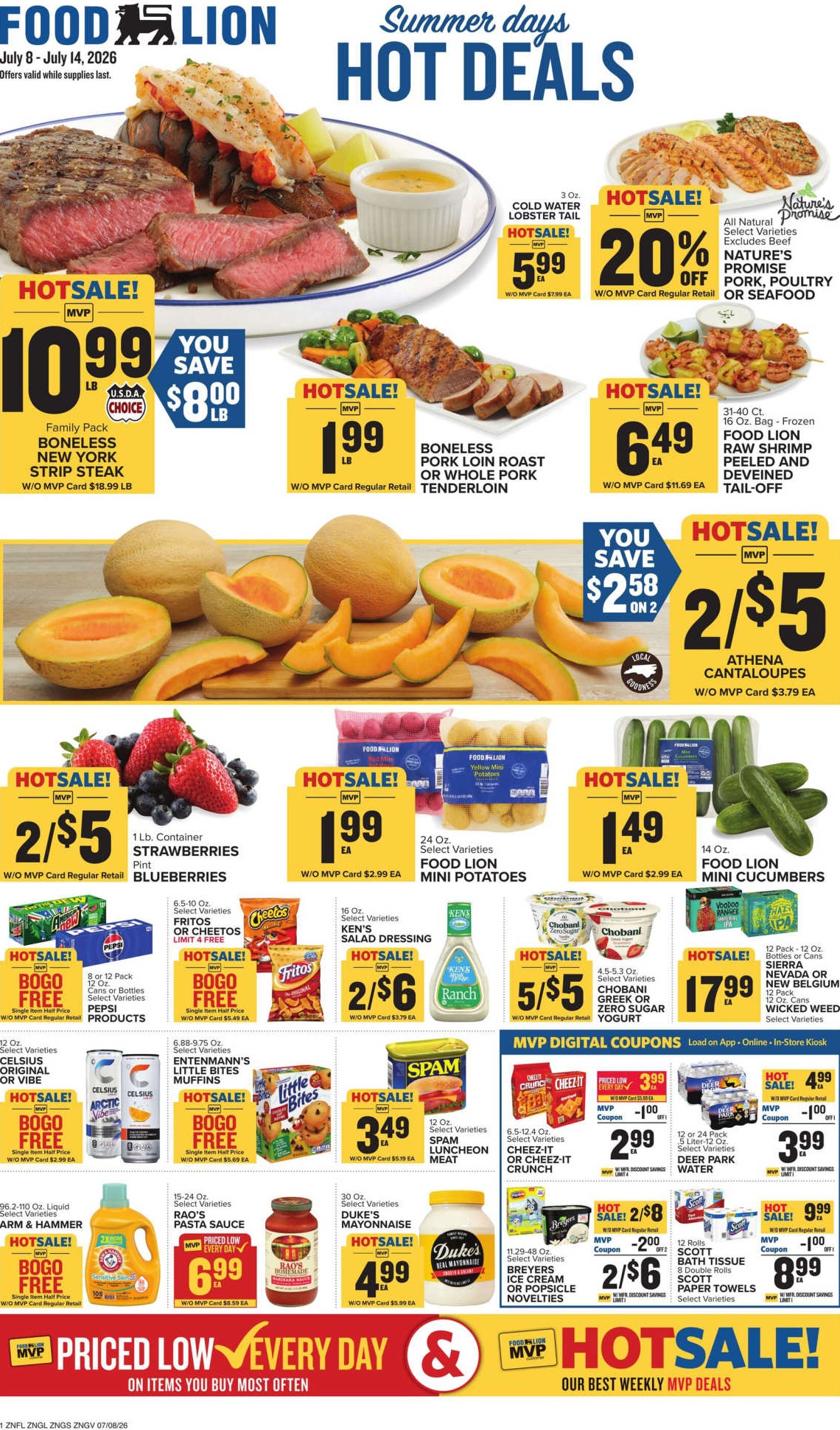 Food Lion Weekly Ad Page 1