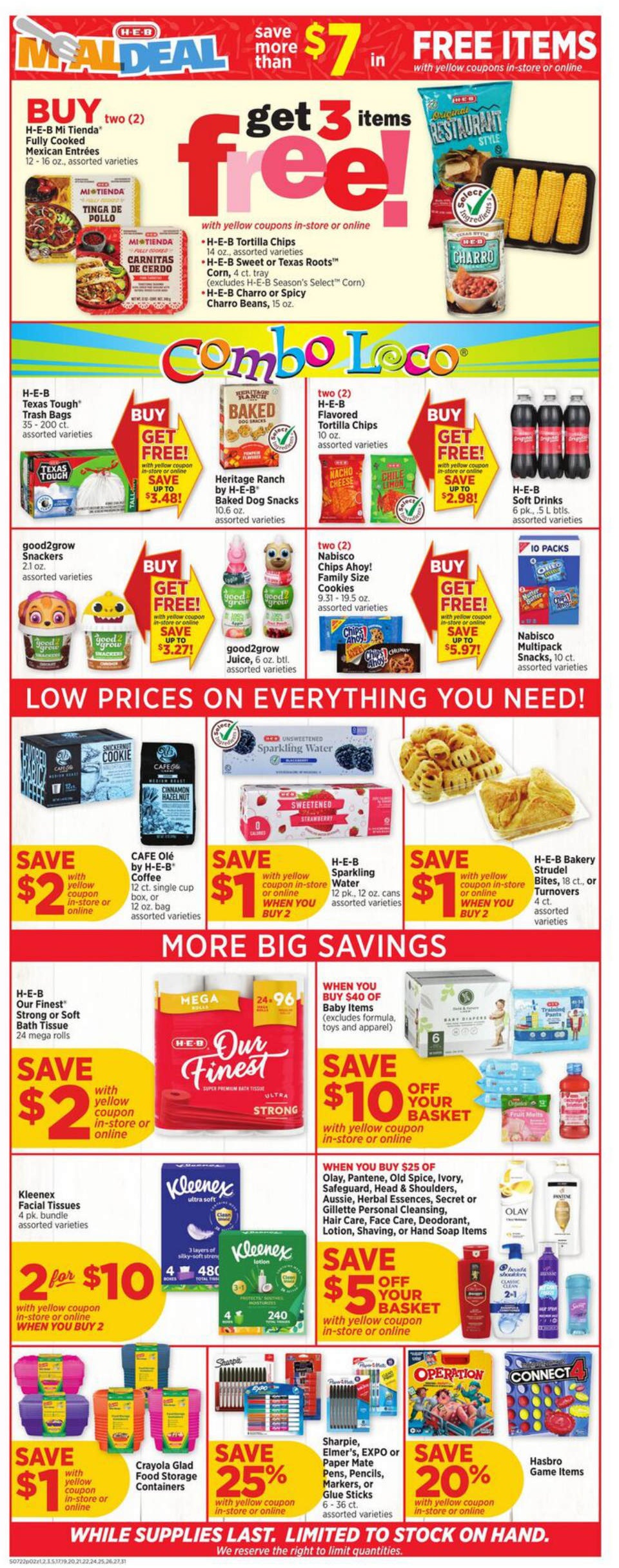HEB Weekly Ad Page 2