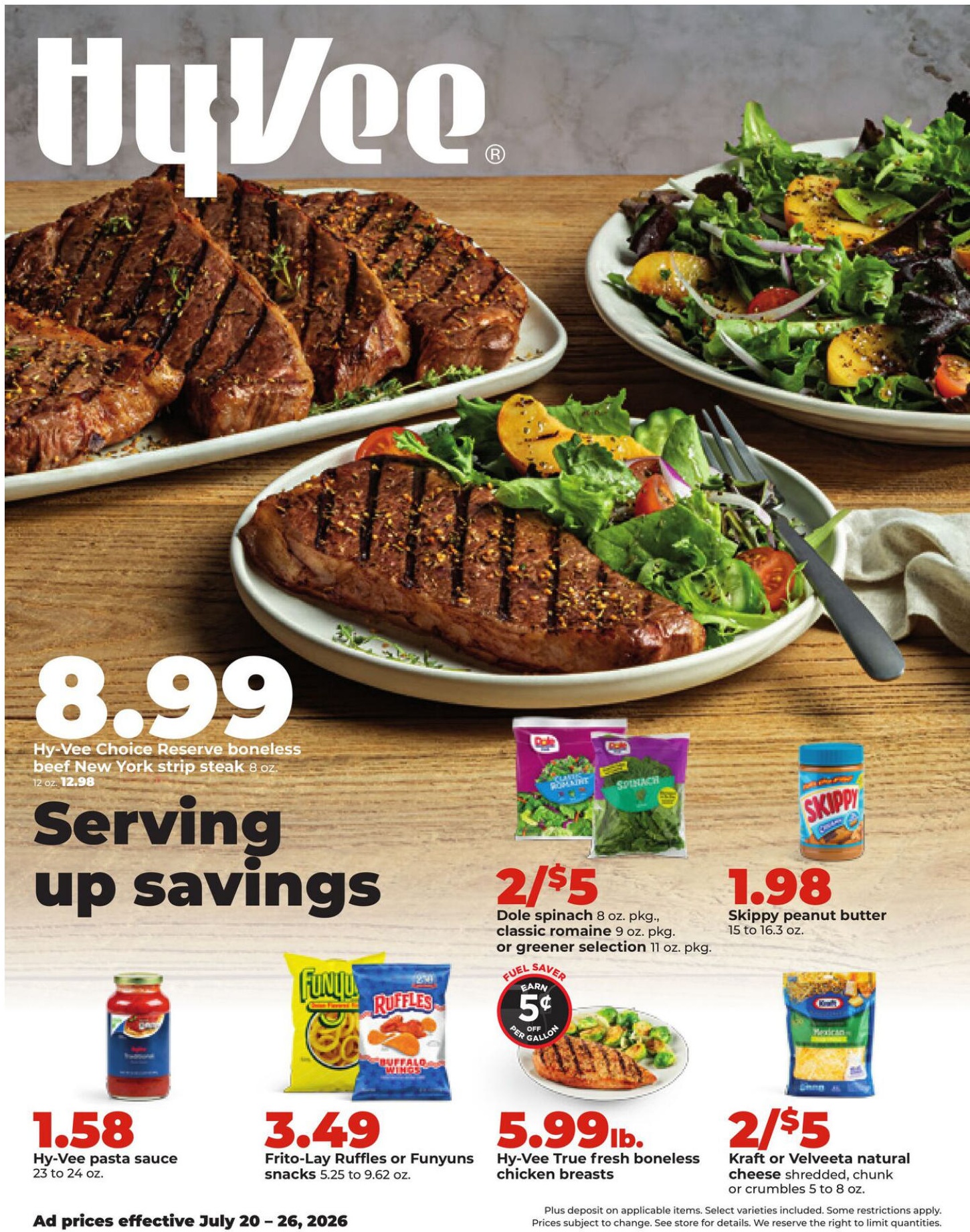 Hyvee Weekly Ad Page 1
