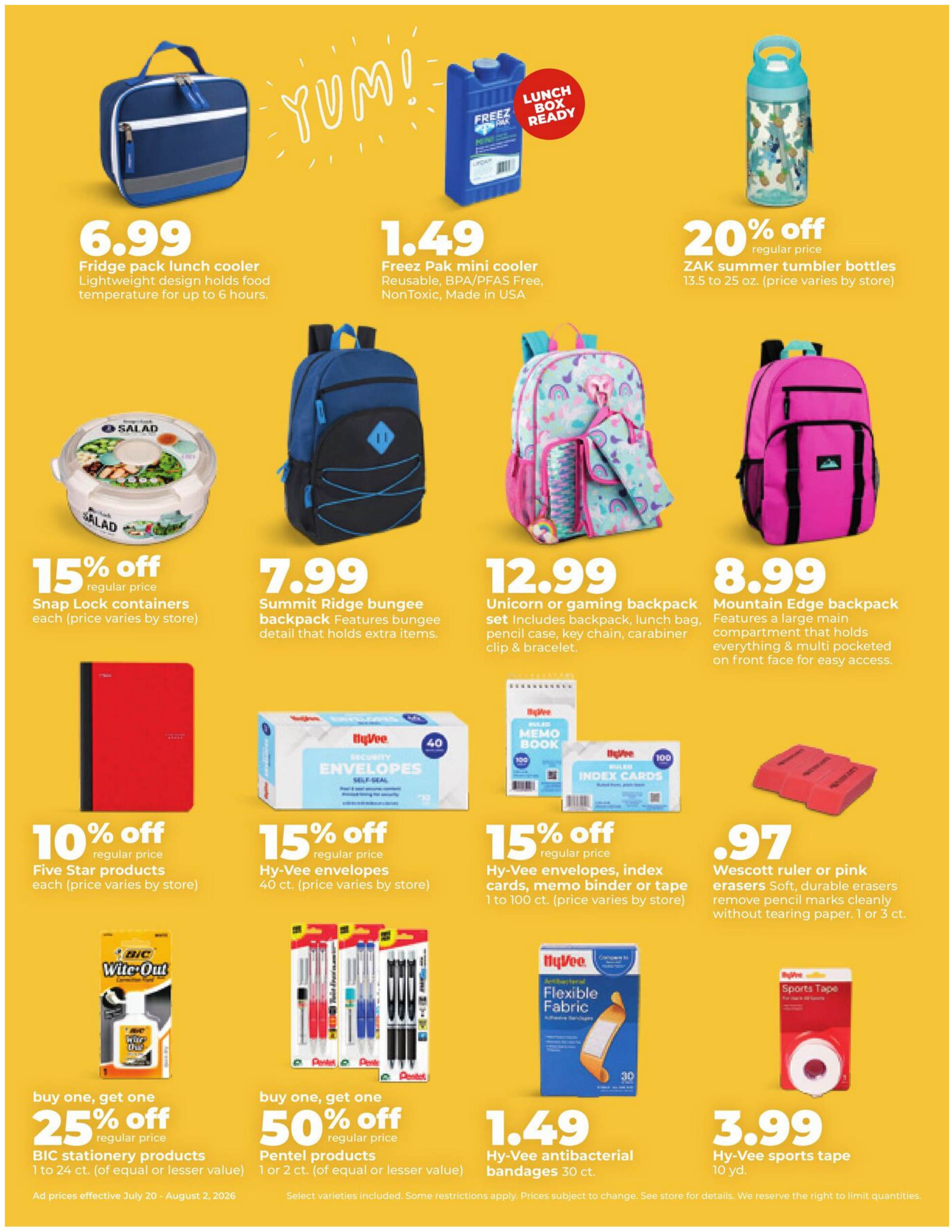 Hyvee Weekly Ad Page 38