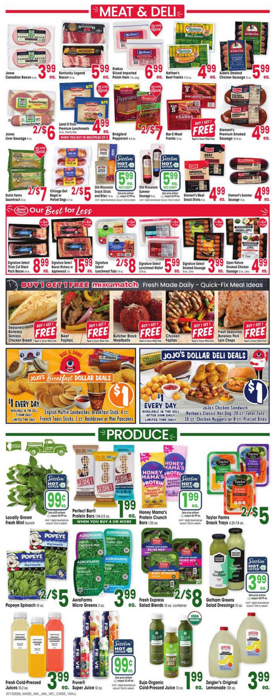 Jewel-Osco Weekly Ad Page 3